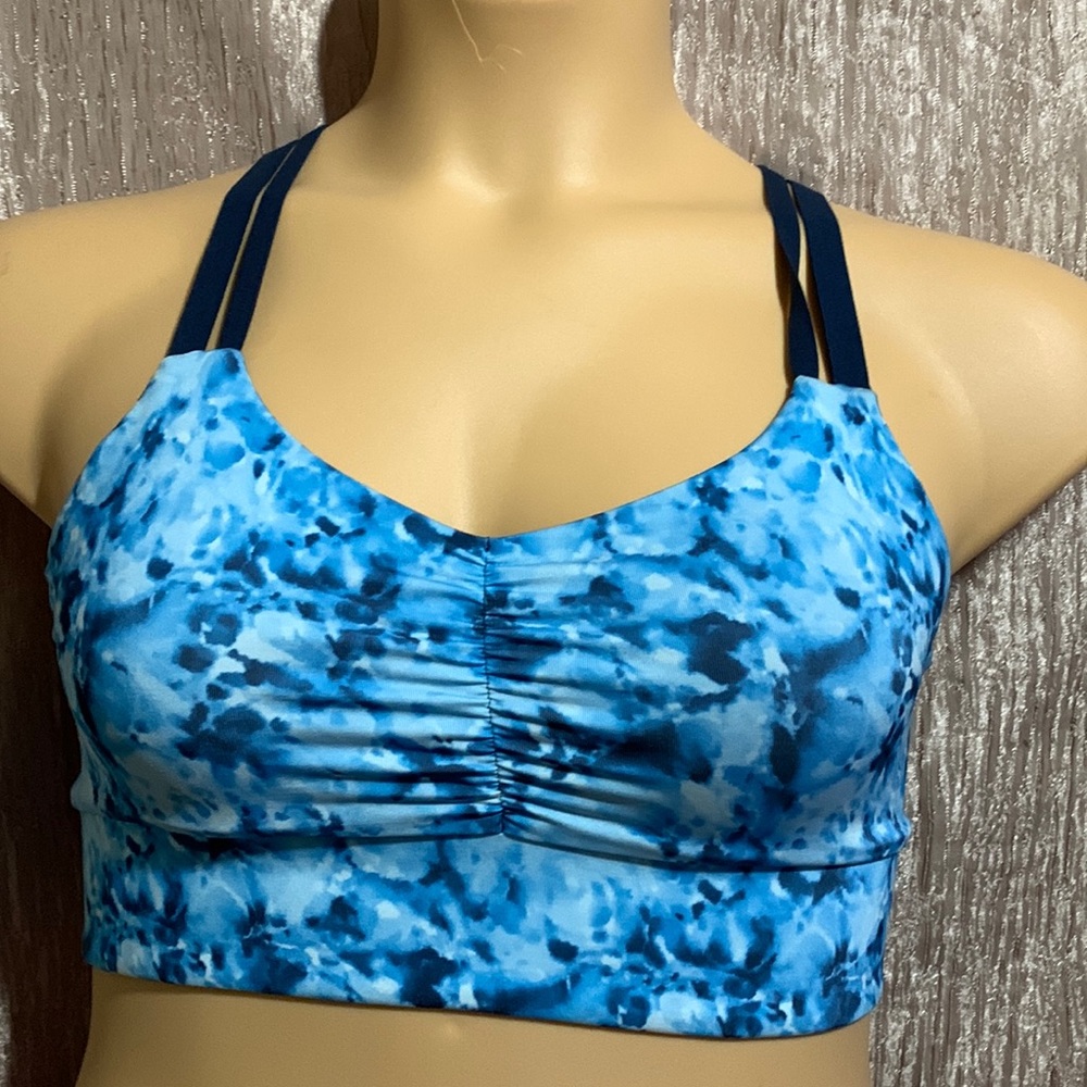 Handful Sports Bra Navy and  Blue XS
